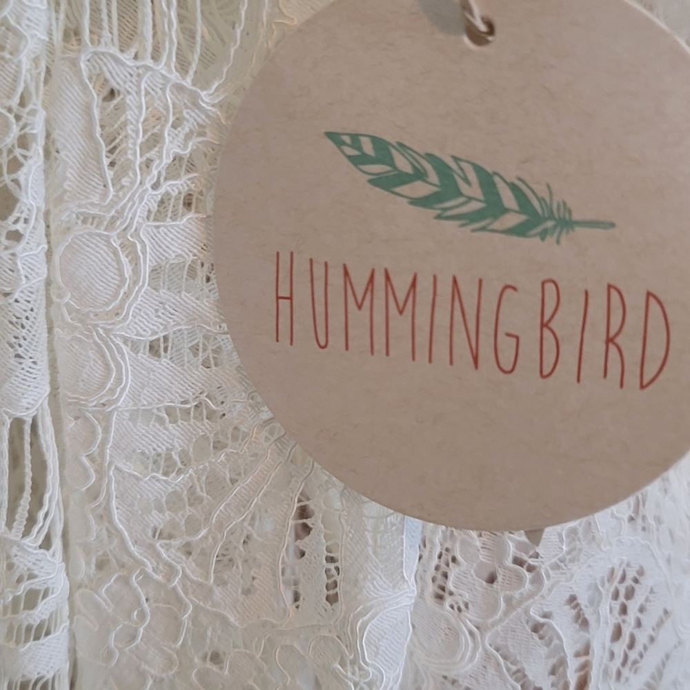 Beautiful Boho lace embroidered duster